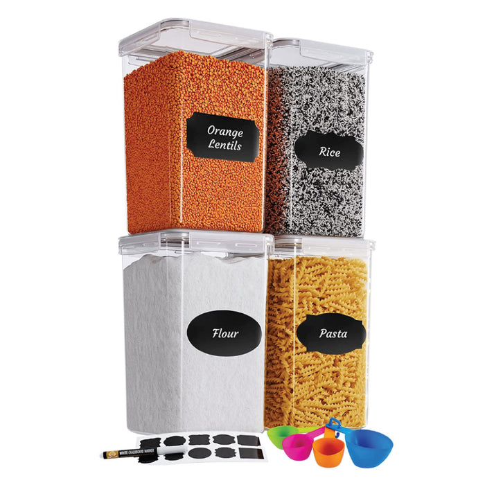 Extra Large Tall Food Storage Containers (6.5L, 220oz