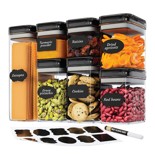 Chef's Path Airtight Food Storage Container Set - 7 PC - Kitchen & Pantry  Organization Ideal for Flour